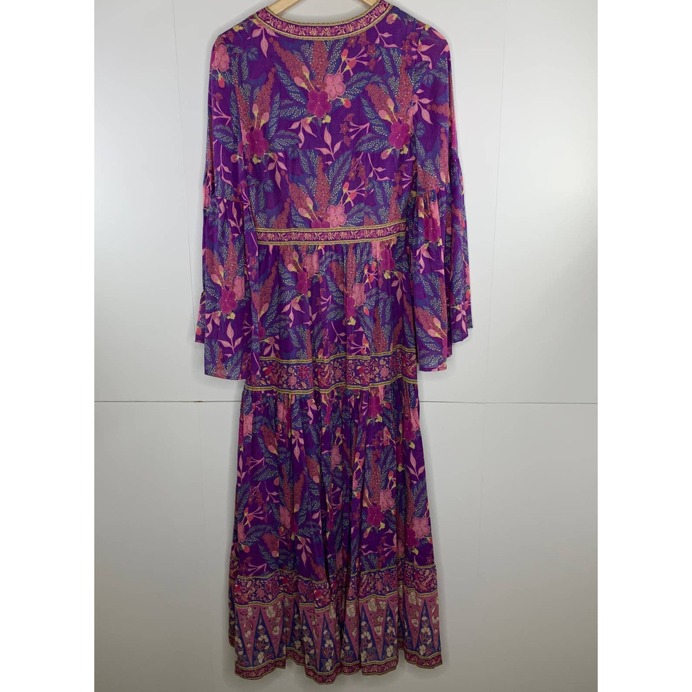 Spell & the Gypsy Collective Bianca Boho Maxi Lavender Wisteria Dress - Picture 6 of 15